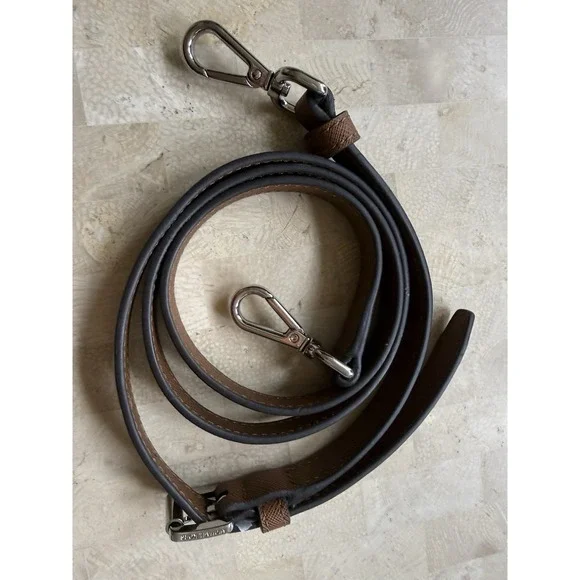 Michael Kors Leather Strap Crossbody Bag Replacement Silver Hardware Purse - Picture 6 of 6